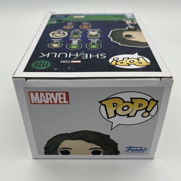 FUNKO POP! MARVEL: She-Hulk - Jennifer #1128 Vinyl Figure Disney+ New In Box - Picture 7 of 8